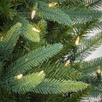 7.5 ft. Pre-Lit Spada Pine Tree with LED Lights, Plug-In - National Tree Company