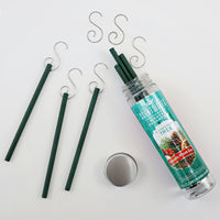 Scented Ornaments, 2- Pack- 6ct Bottle, O Christmas Tree, Fragrance-Infused Paper Sticks - National Tree Company