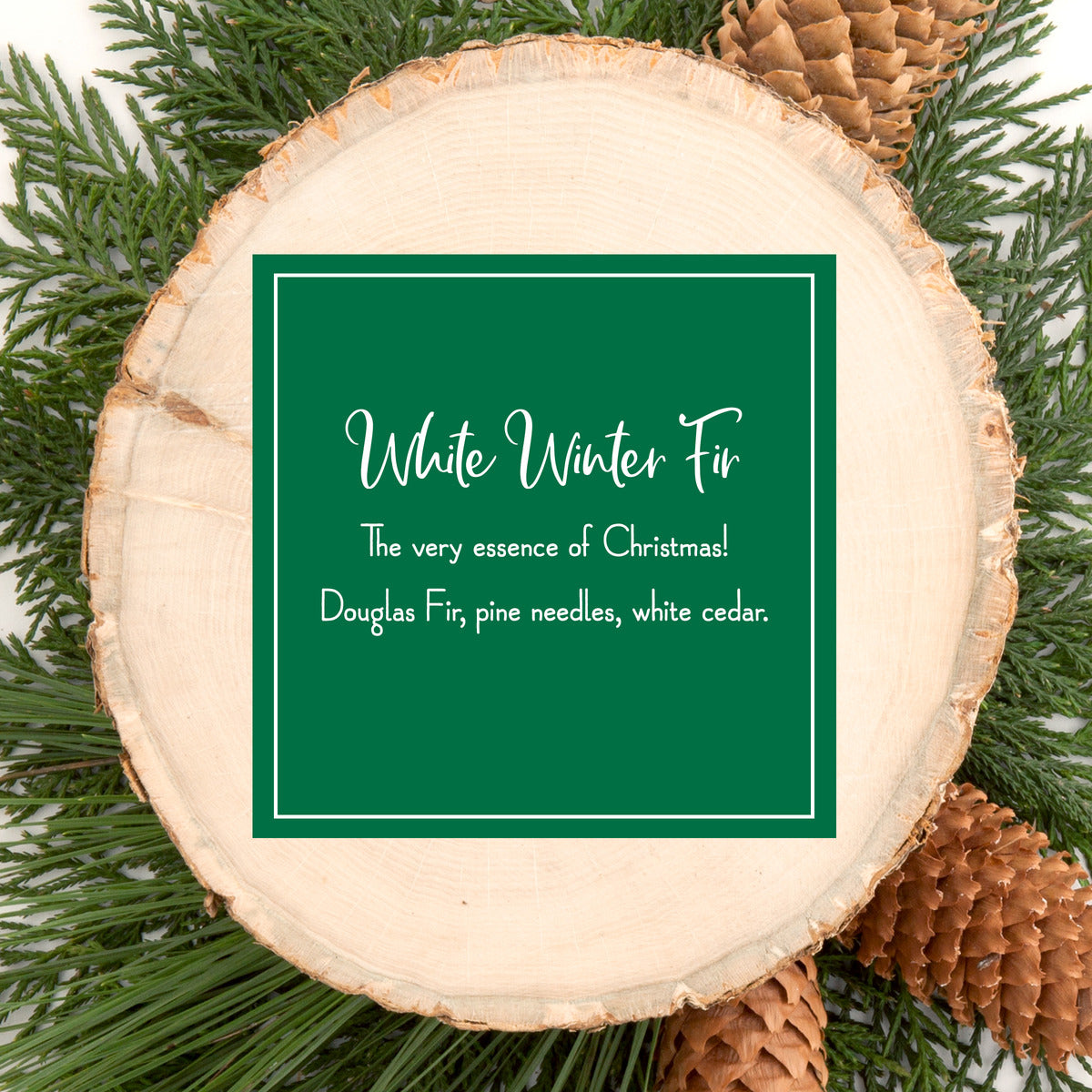 Scented Ornaments, 2 Pack- 6ct Bottle, White Winter Fir, Fragrance-Infused Paper Sticks - National Tree Company