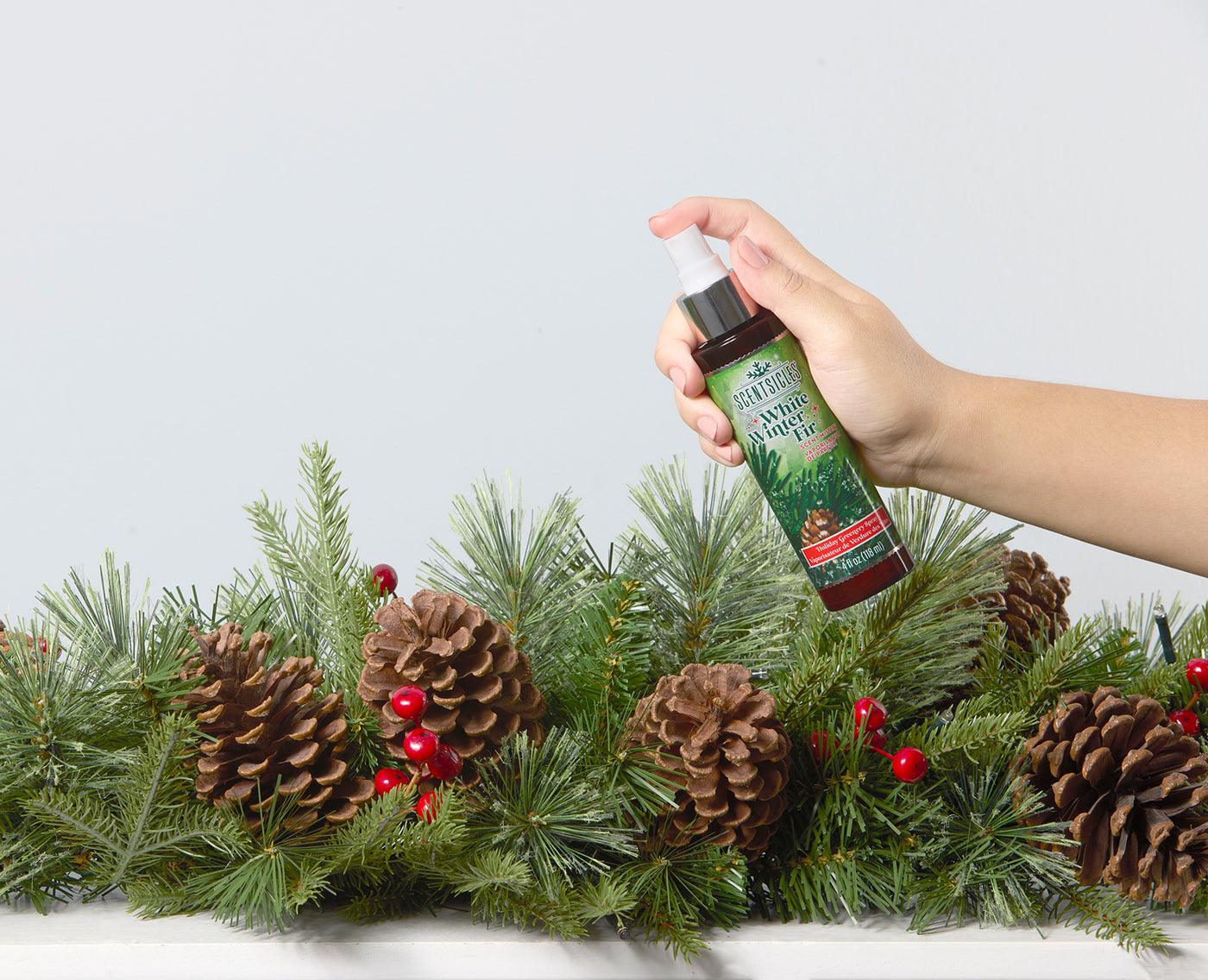 Scentsicles, 1 White Winter Fir Scent Mister, 1 White Winter Fir Scentfetti, 1 White Winter Fir Scented Star, 3pk - National Tree Company
