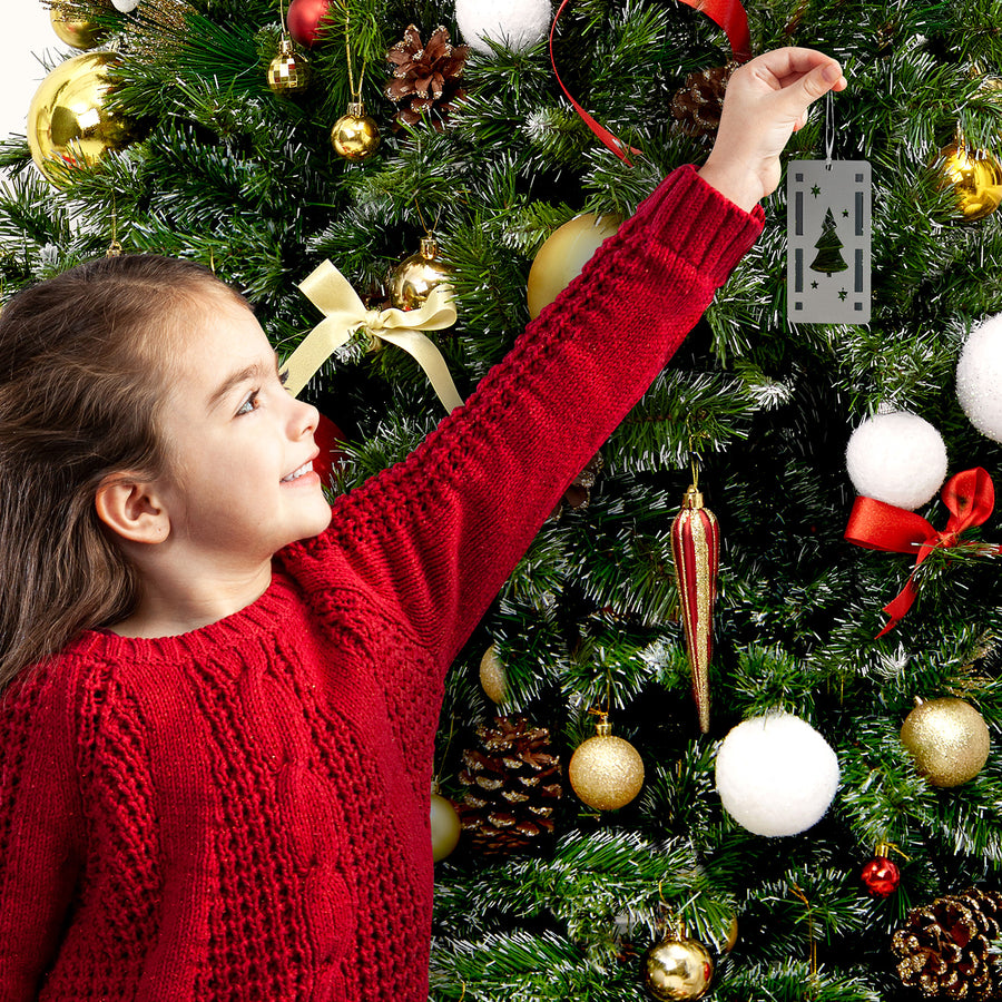 Scentsicles Trio Ornament Set of 3 and White Winter Fir Bottle of 6 Sticks