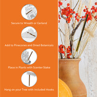 Scentsicles, 6pc Stick, Autumn 'n  Apples & Pumpkin 'n Cider- 2 Pack - National Tree Company