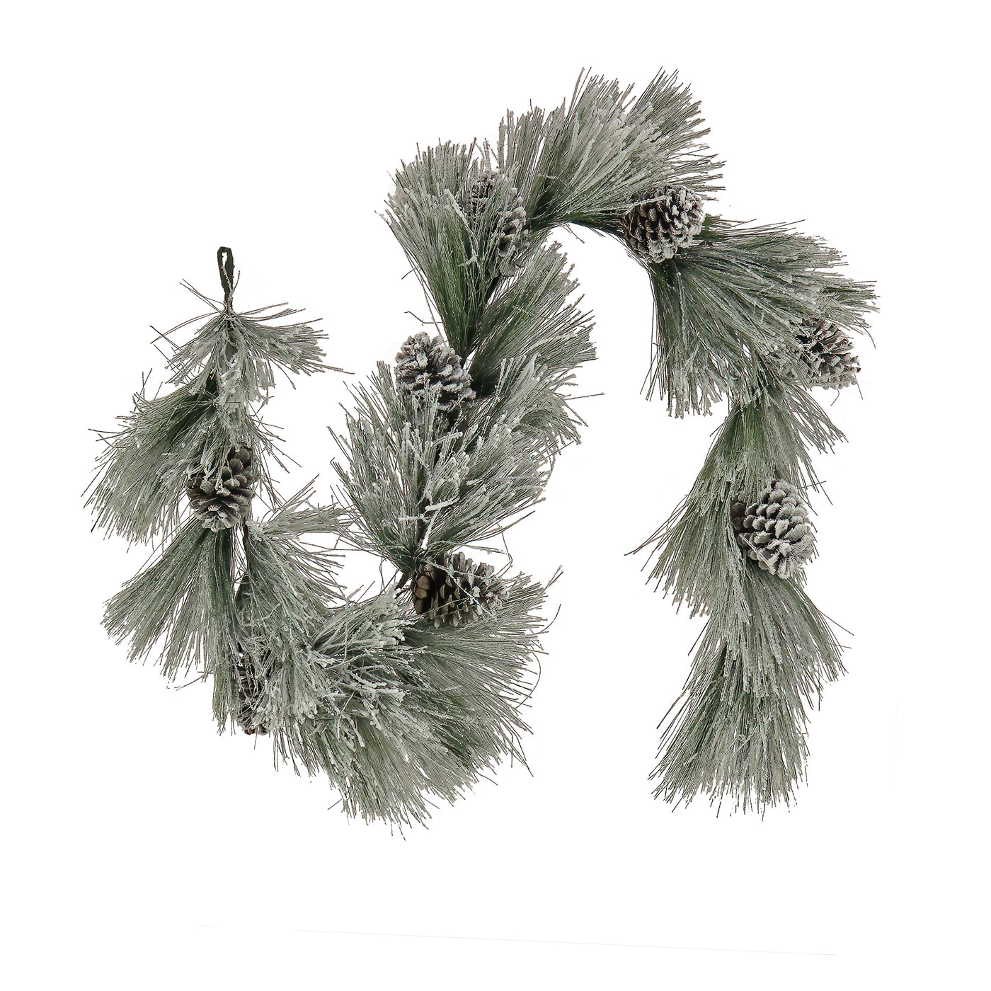 7 ft. Snowy Long Needle Plastic Garland - National Tree Company