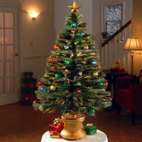 4 ft. Pre-Lit Fiber Optic Tree - National Tree Company