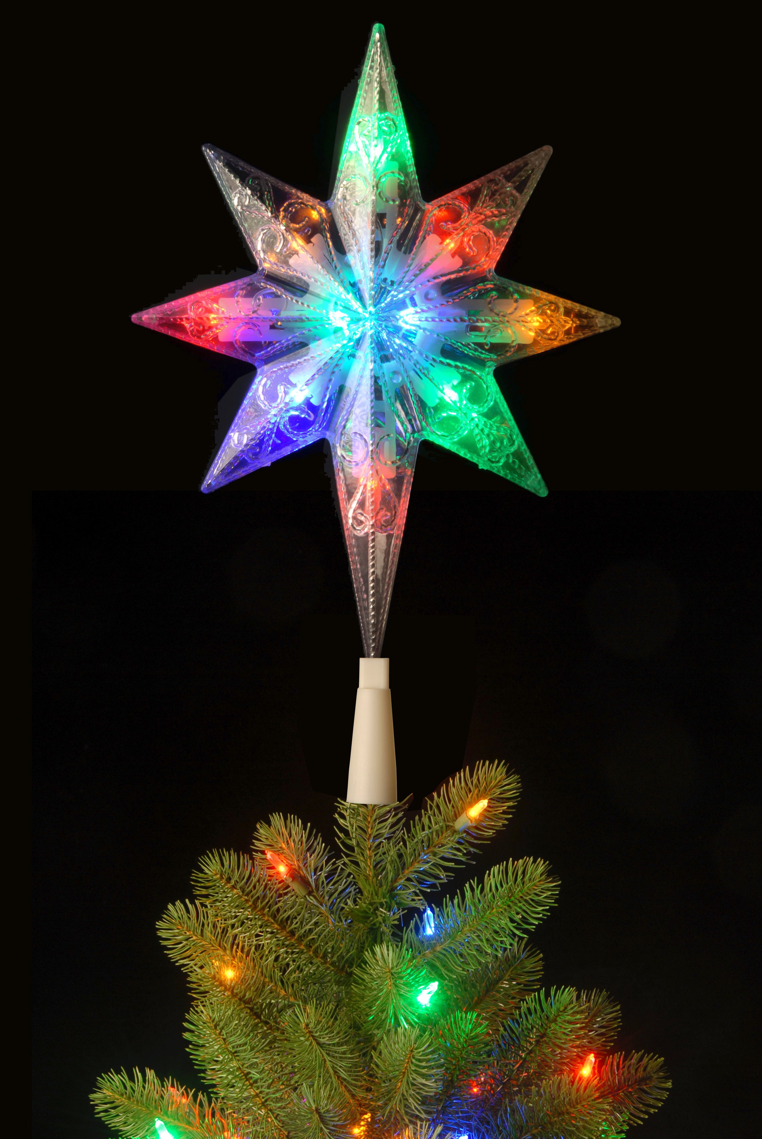 National Tree Company Bethlehem Star Tree Topper - Thumbnail 2