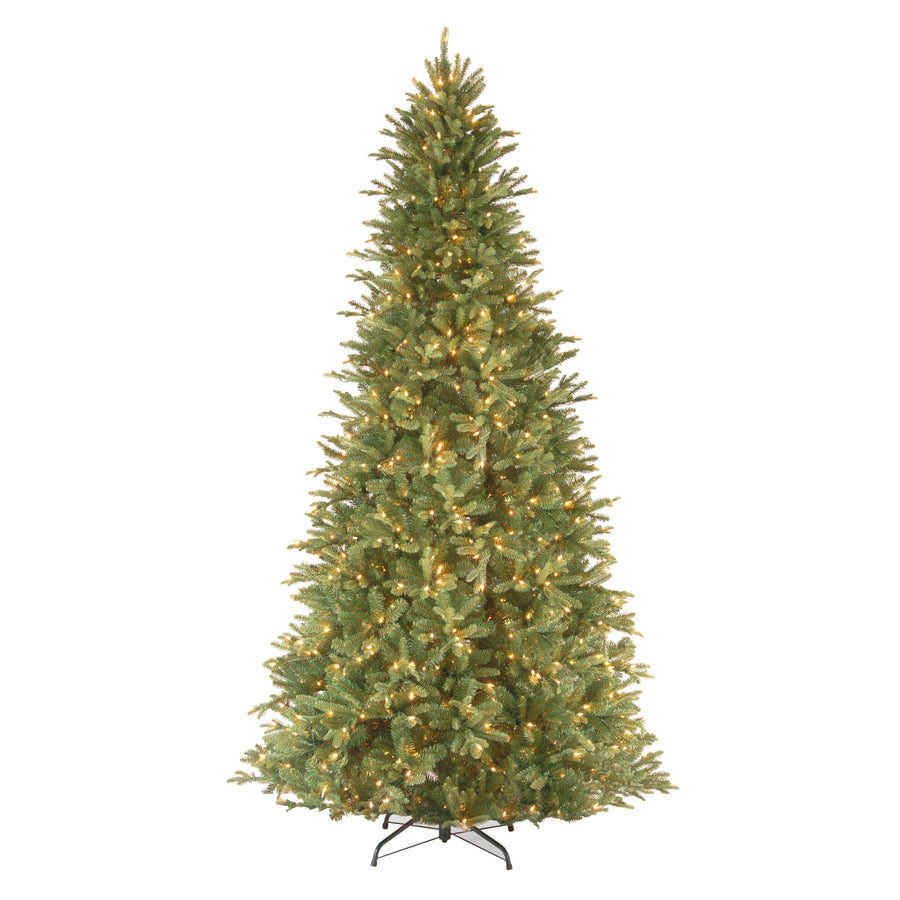 10 ft. Pre-Lit Tiffany Fir Slim Tree with Clear Lights - National Tree Company