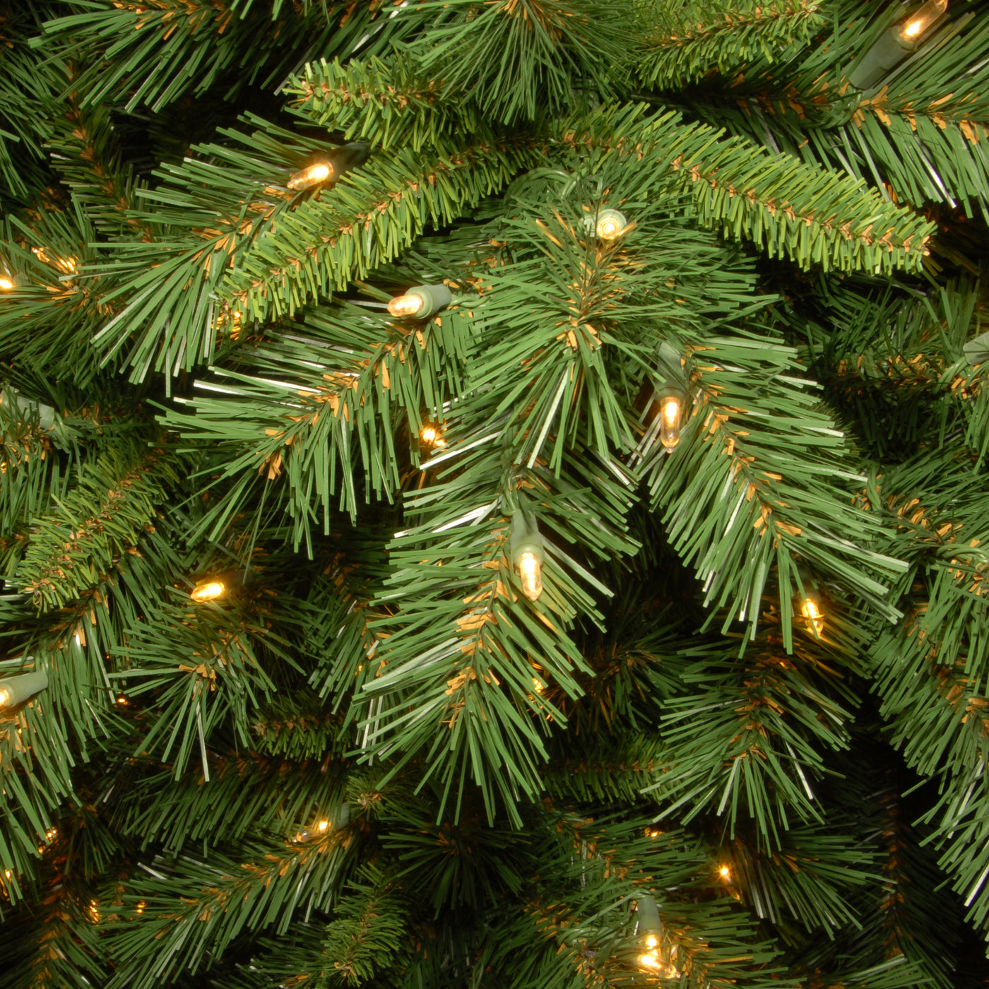 7.5 ft. Tiffany Fir Slim Tree with Clear Lights - National Tree Company