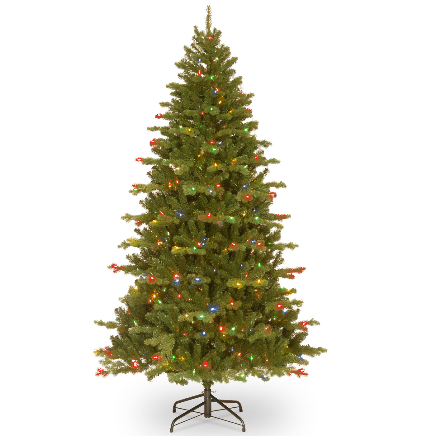 7.5 ft. Pre-Lit Northern Spruce Memory-Shape Tree with PowerConnect Dual Color LED Lights and Music Match - National Tree Company