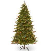 7.5 ft. Pre-Lit Northern Spruce Memory-Shape Tree with PowerConnect Dual Color LED Lights and Music Match - National Tree Company