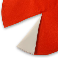 54 in. Christmas Tree Skirt, Red/Silver, Reversable - National Tree Company