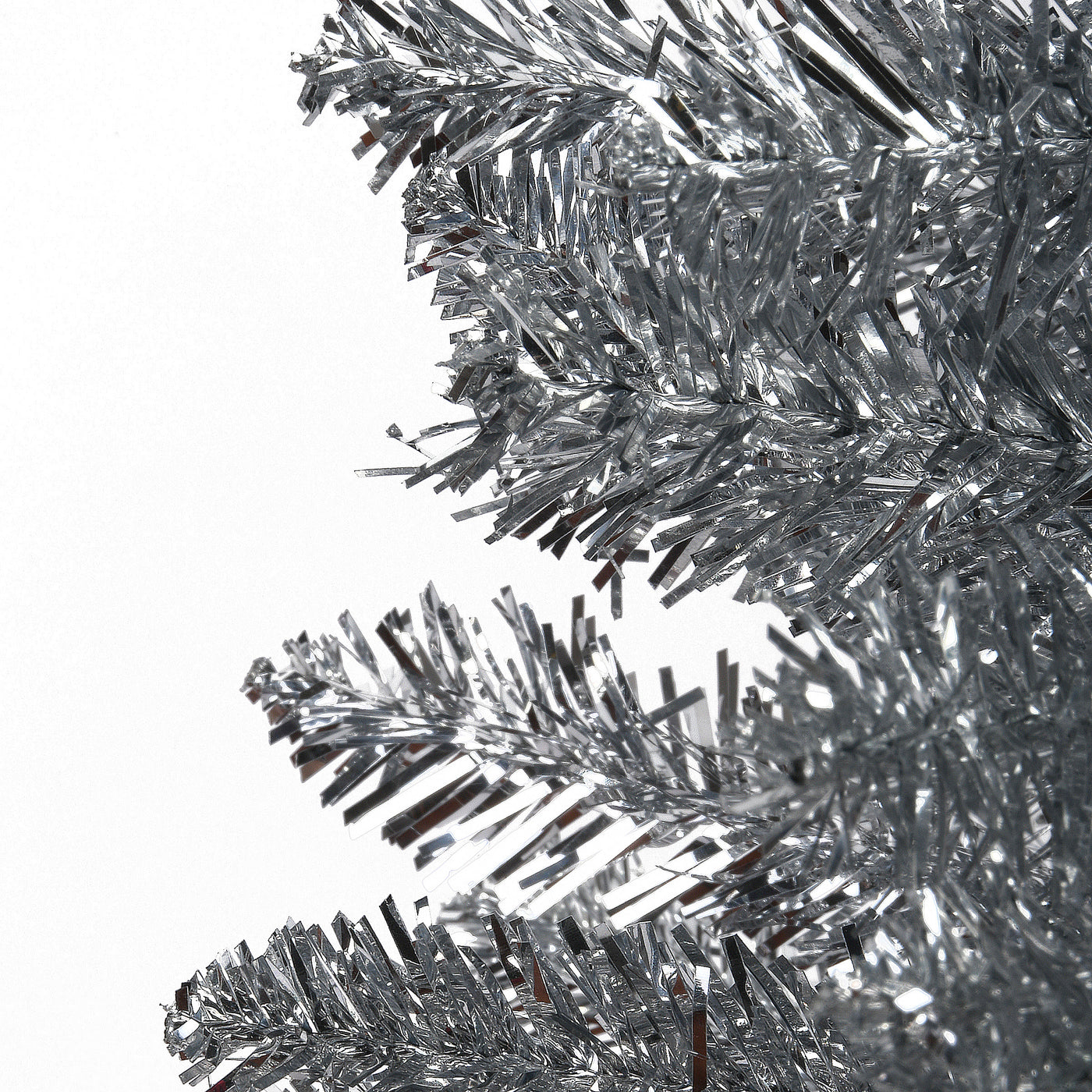 6 ft. Tinsel Collection Silver Tree - National Tree Company