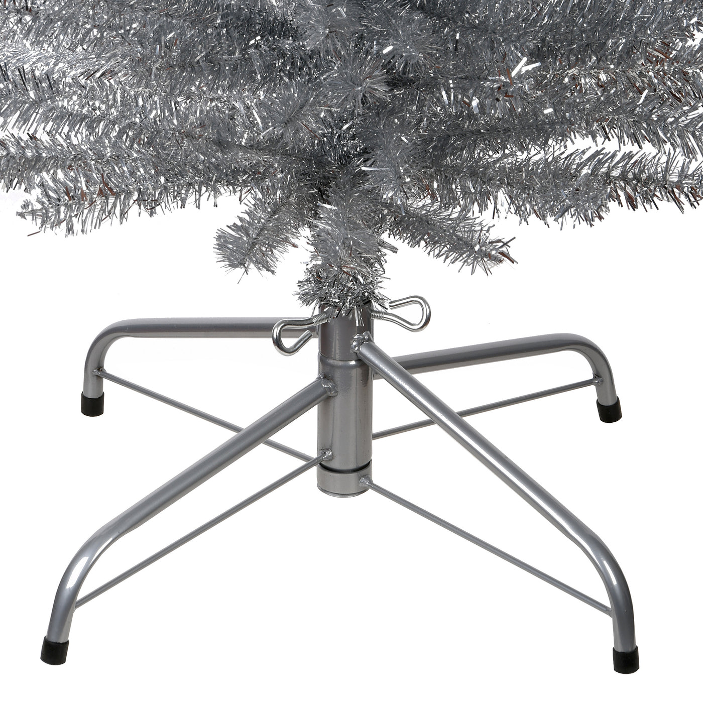 6 ft. Tinsel Collection Silver Tree - National Tree Company