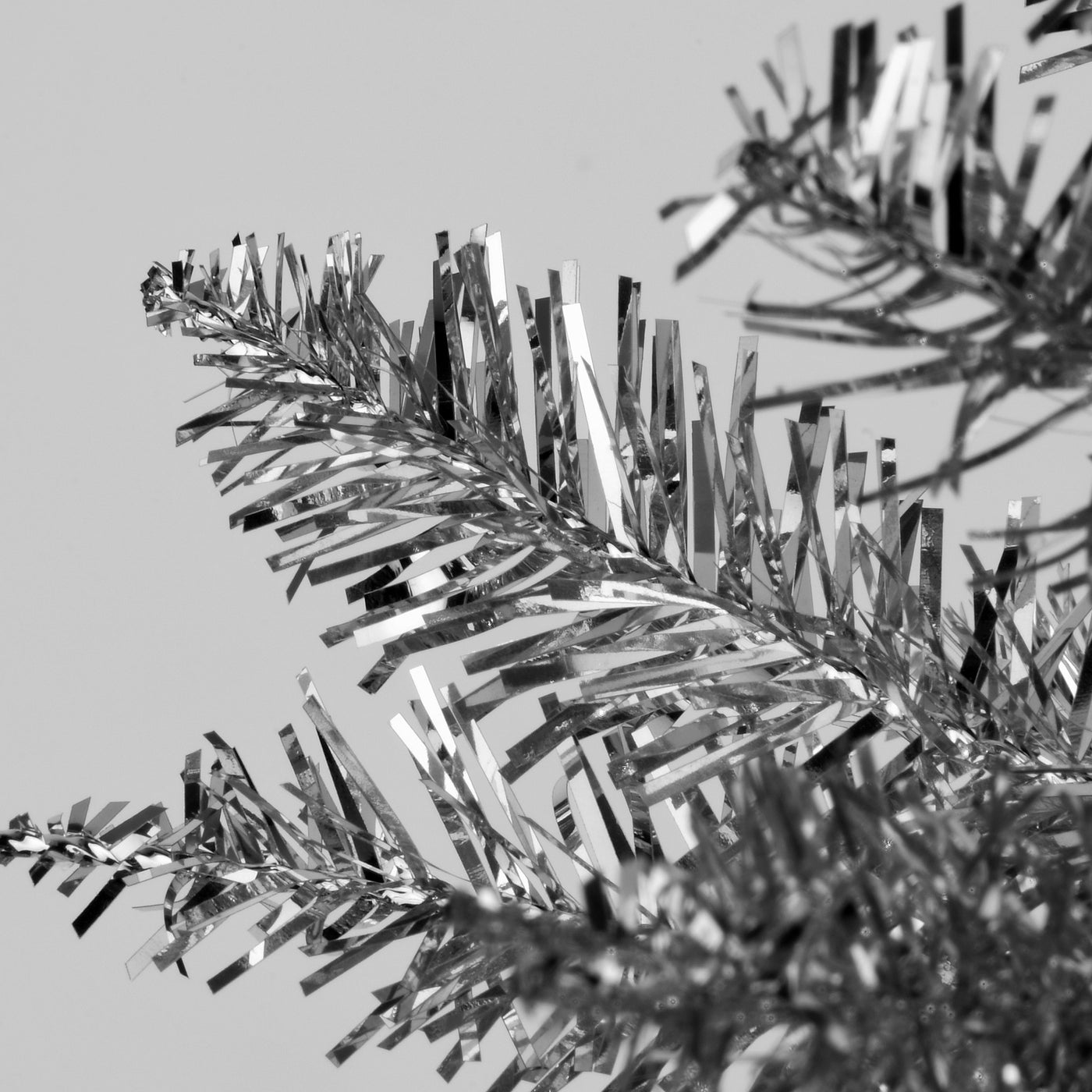 6 ft. Tinsel Collection Silver Tree - National Tree Company