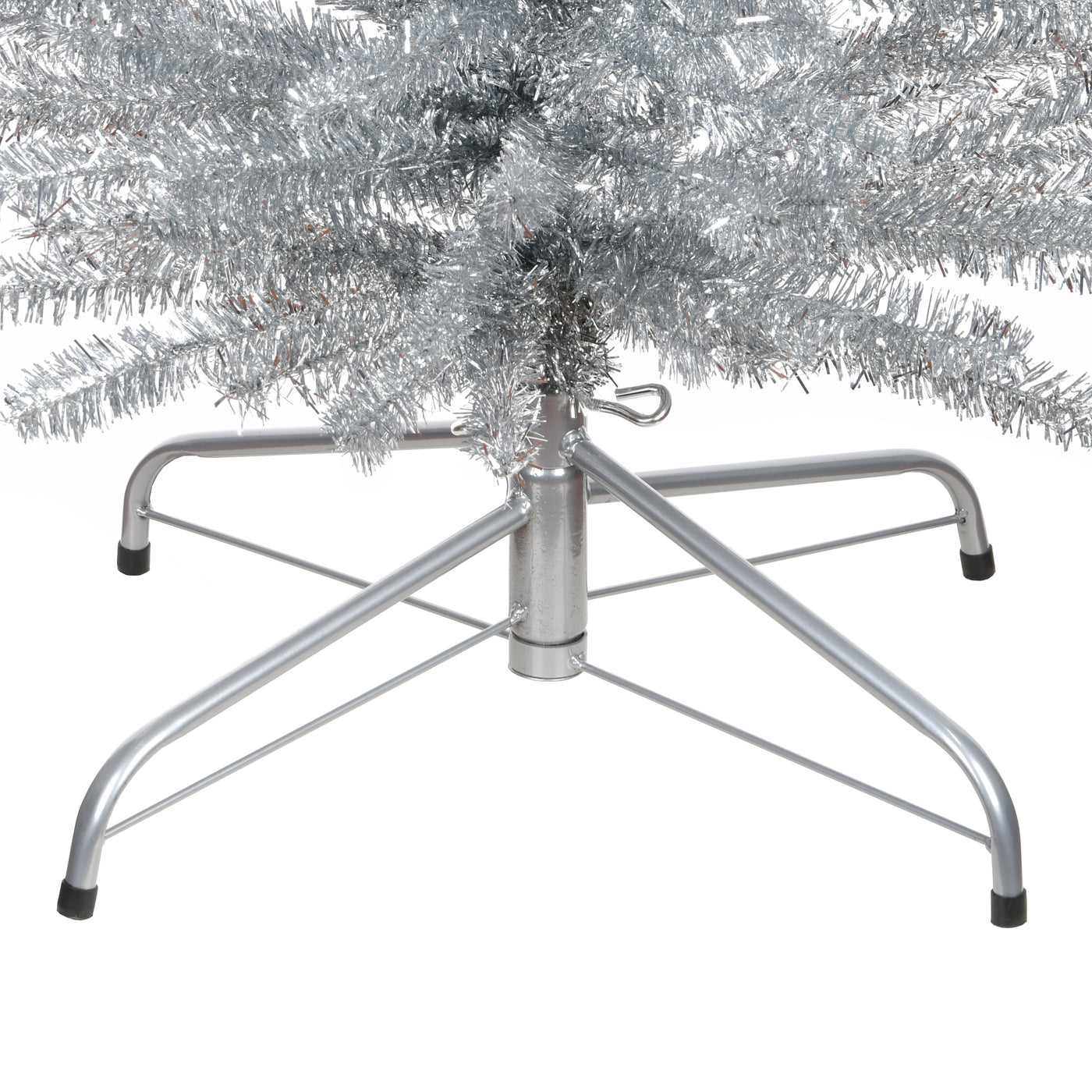 7 ft. Tinsel Collection Silver Tree - National Tree Company