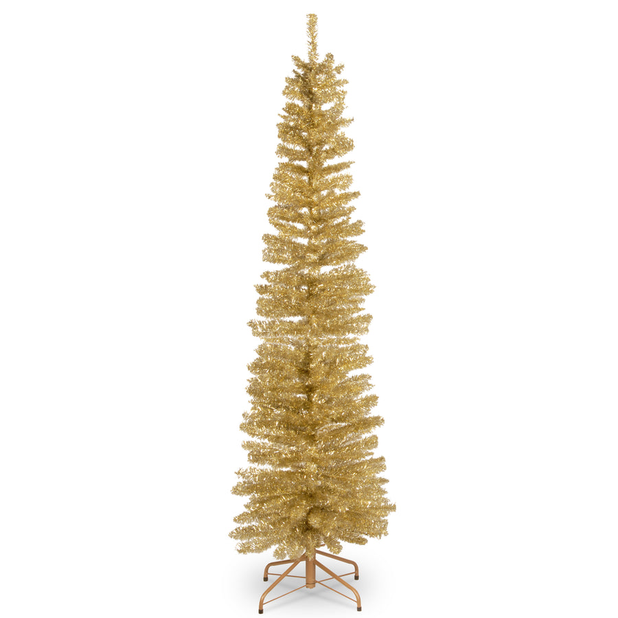 6 ft. Tinsel Collection Champagne Tree - National Tree Company
