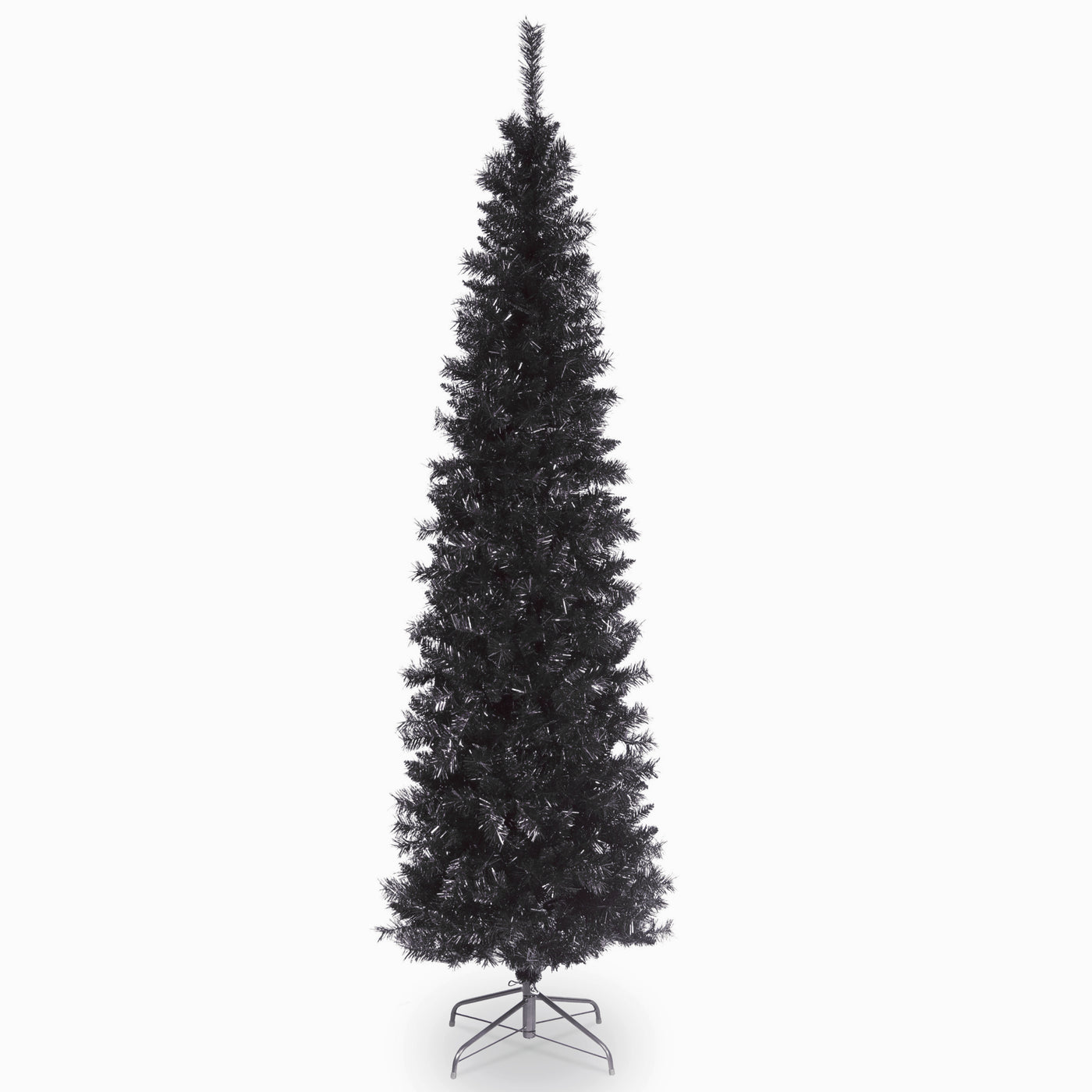 6 ft. Tinsel Collection Black Tree - National Tree Company