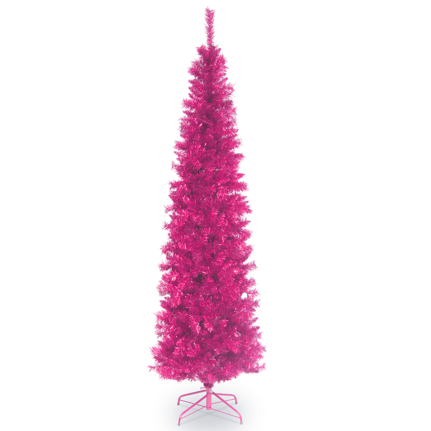 7 ft. Tinsel Collection Pink Tree - National Tree Company