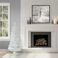 3 ft. Tinsel Collection White Iridescent Tree - National Tree Company