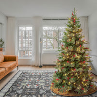 6 ft. Pre-Lit Virginia Pine Mixed Tree with LED Lights - National Tree Company