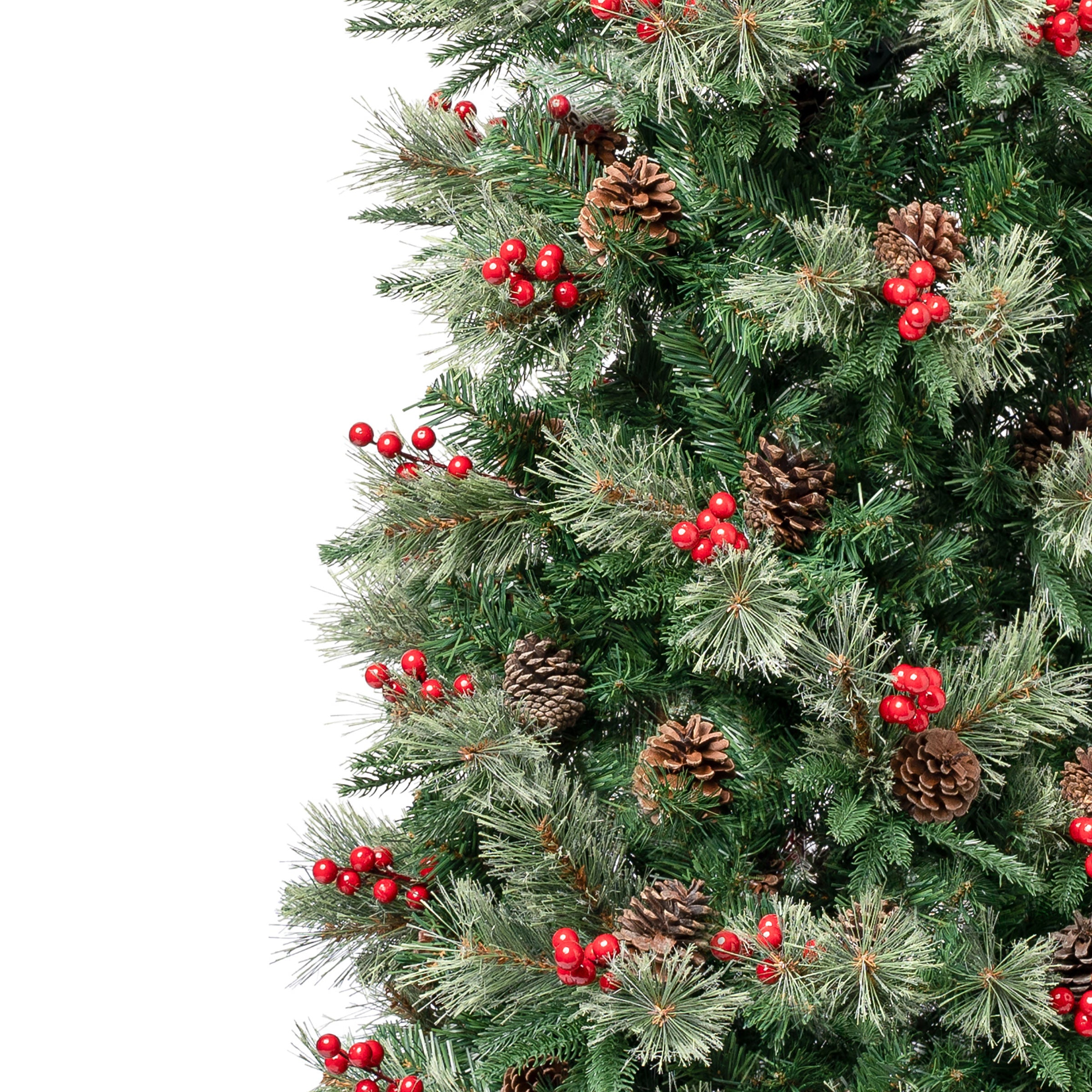 Virginia Pine Mixed Feel Real Slim Tree - Thumbnail 3