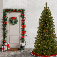 7 ft. Pre-Lit Canadian Grande Fir Tree with Clear Lights - National Tree Company