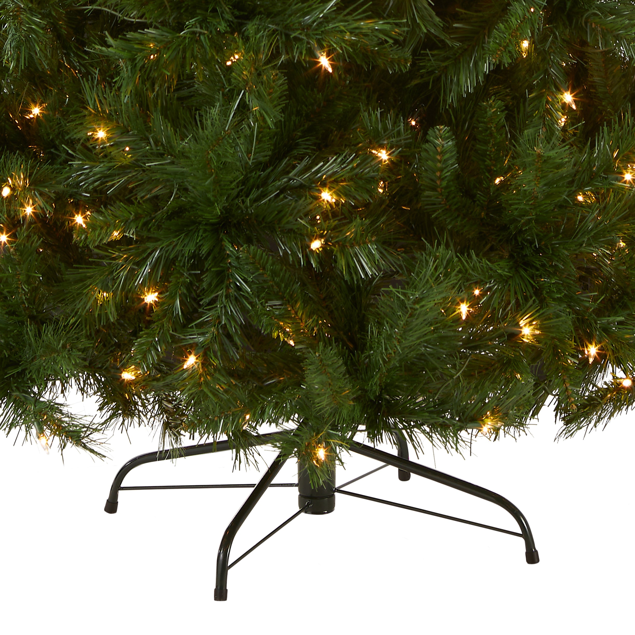 6.5-ft. Winchester top Pine Tree with Clear Lights Green