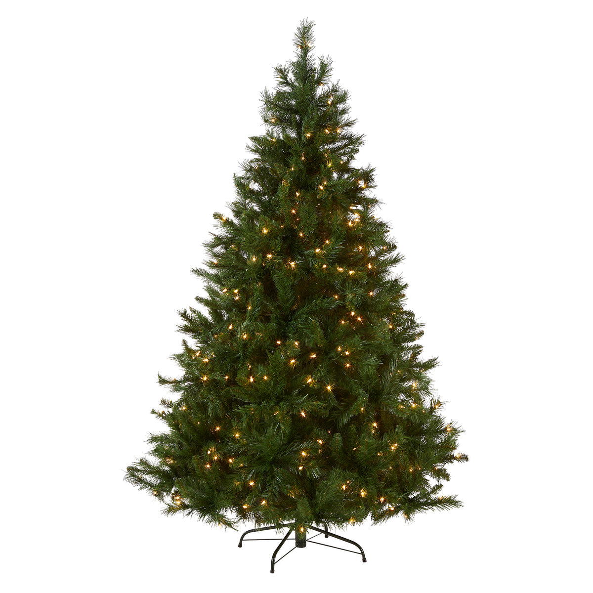 7.5 ft. Pre-Lit Winchester Pine Hinged Tree with Clear Lights, Plug-In - National Tree Company