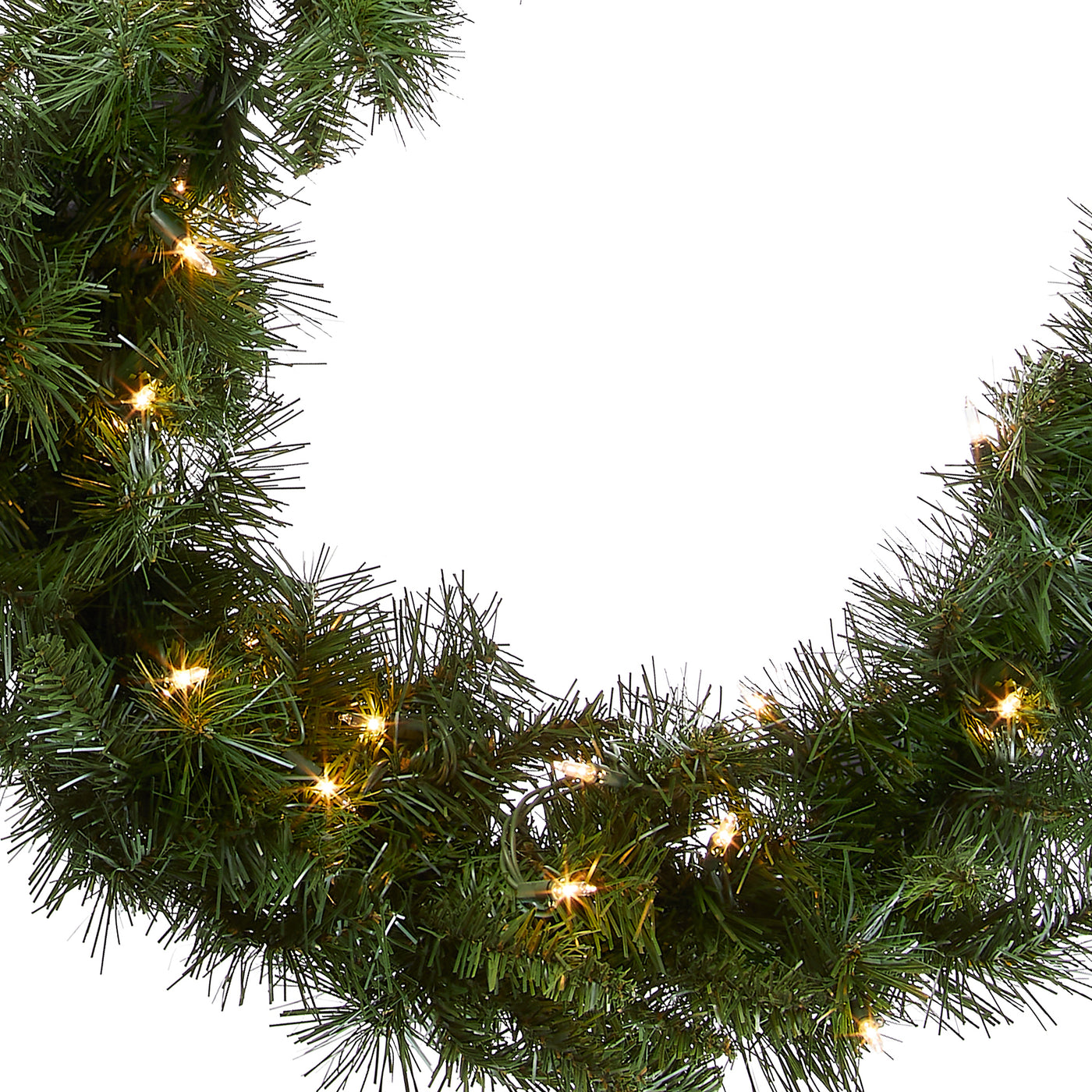 9 ft. Pre-Lit Winchester Pine Garland with Clear Lights - National Tree Company