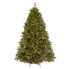 7.5 ft. Pre-Lit Winchester Pine Hinged Tree with Multicolor Lights, Plug-In - National Tree Company