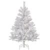 4.5 ft. Pre-Lit Winchester White Pine Tree with Clear Lights, Plug-In - National Tree Company