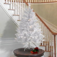 4.5 ft. Pre-Lit Winchester White Pine Tree with Clear Lights - National Tree Company