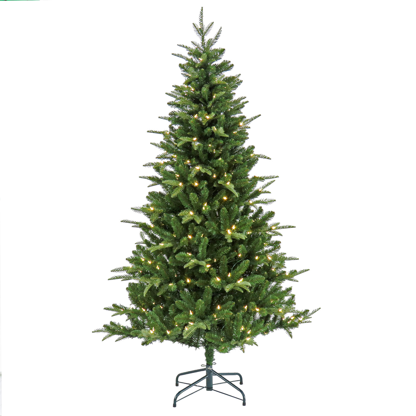 6 ft. Pre-Lit Whatcom Pine Tree with LED Lights - National Tree Company