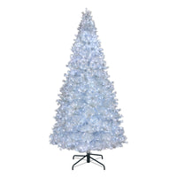10 ft. Pre-Lit Crystal Pine Hinged Tree with RGB Lights - National Tree Company