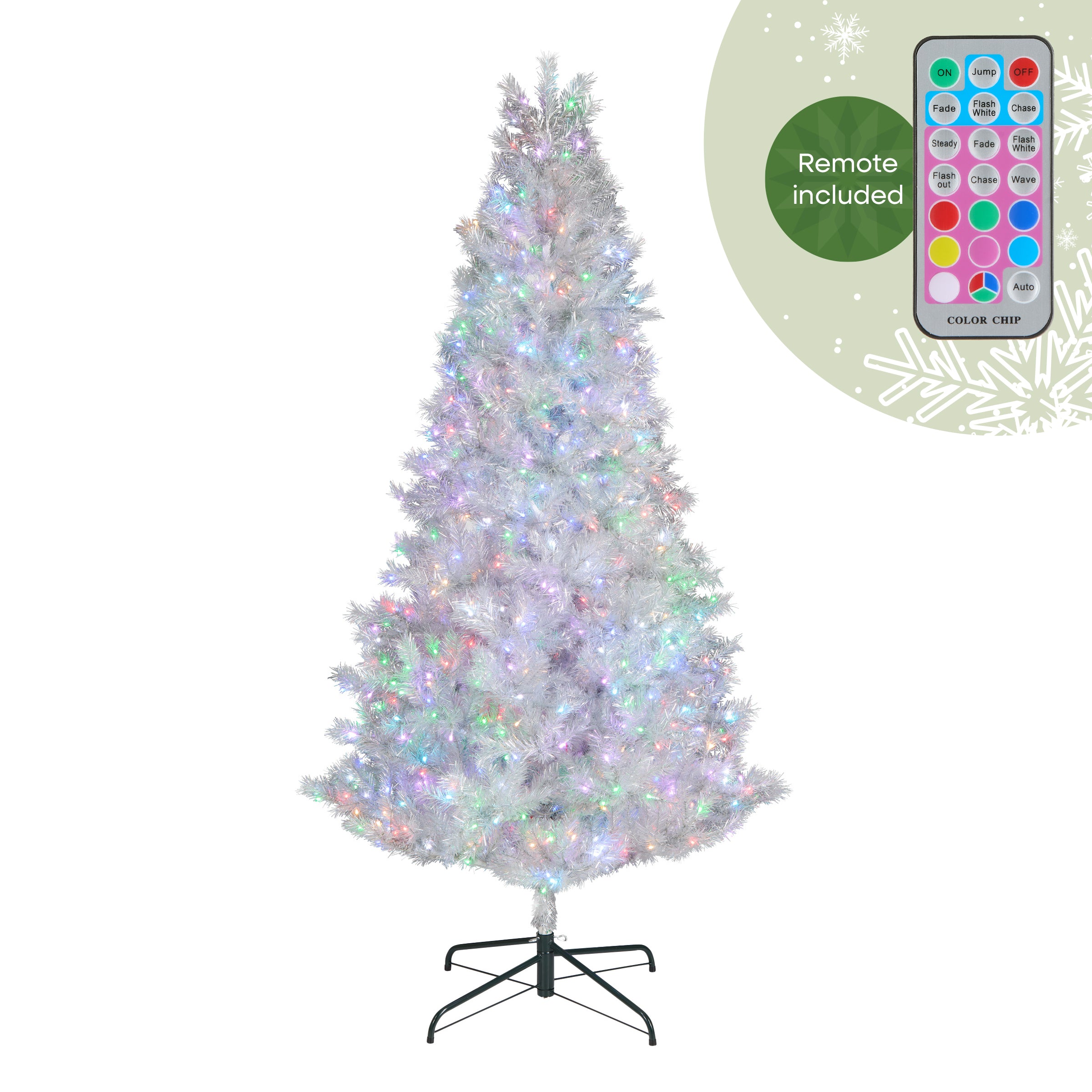National Tree Company Crystal Pine Christmas Tree - Thumbnail 4