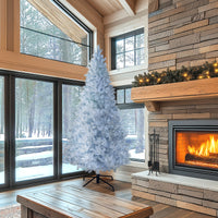 9 ft. Pre-Lit Christmas Crystal Pine Tree with LED Lights - National Tree Company