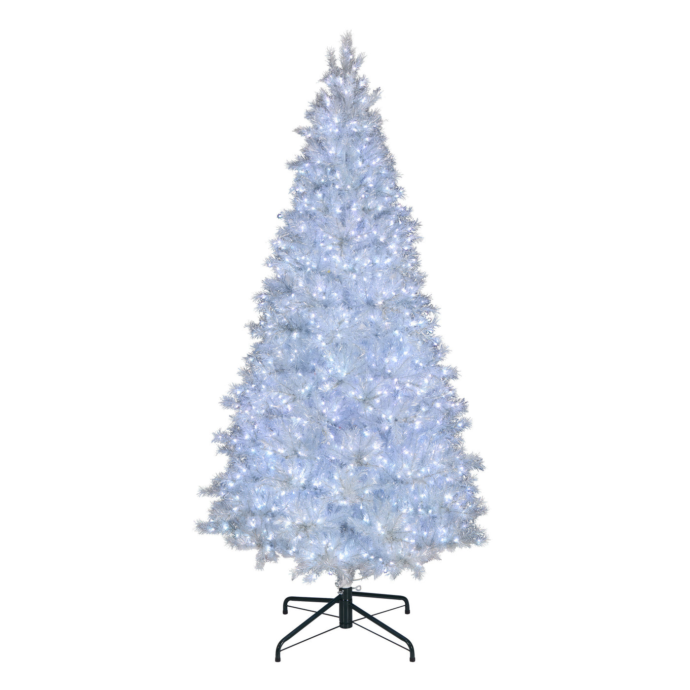 9 ft. Pre-Lit Christmas Crystal Pine Tree with LED Lights - National Tree Company