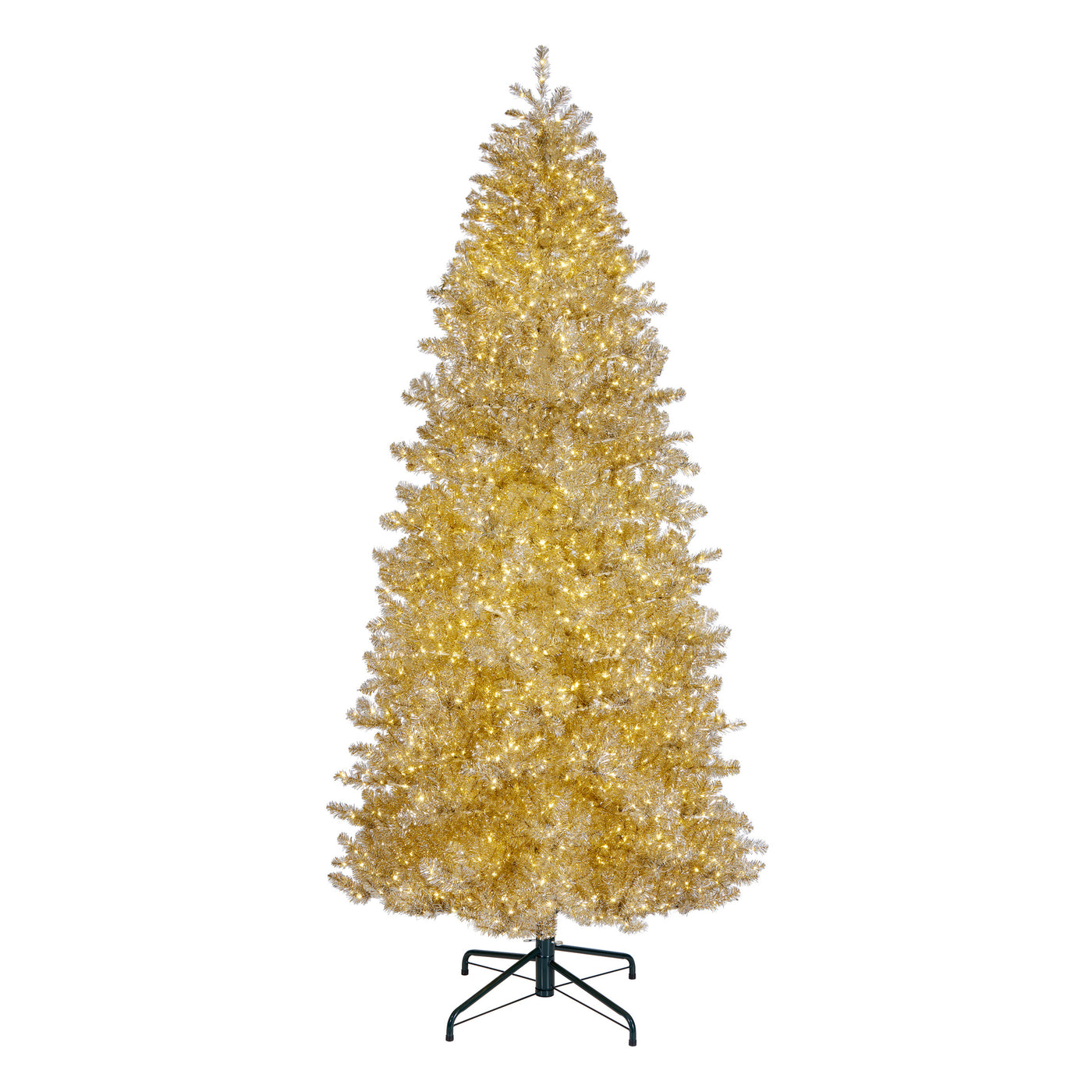 10 ft. Pre-Lit Christmas Platinum Tree - National Tree Company