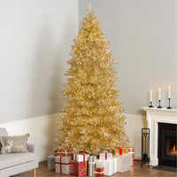 10 ft. Pre-Lit Christmas Platinum Tree - National Tree Company