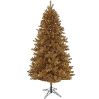 7.5 ft. Pre-Lit Christmas True Gold Metallic Tree - National Tree Company