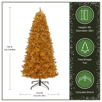 9 ft. Pre-Lit Christmas True Gold Metallic Tree - National Tree Company