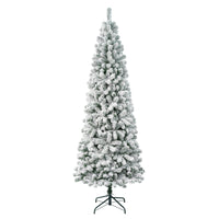 7.5 ft. Acacia Medium Flocked Tree - National Tree Company