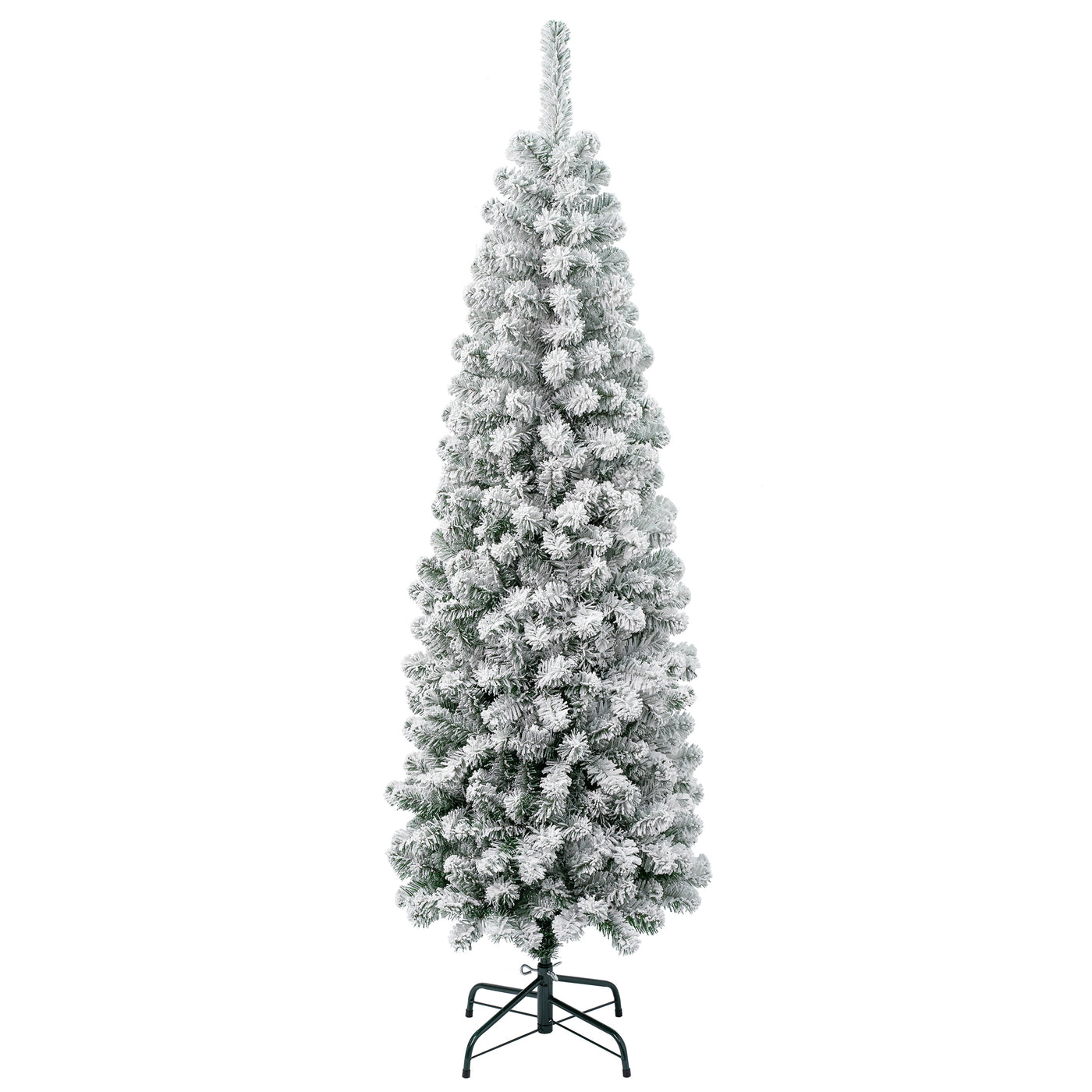 6 ft. Acacia Pencil Slim Flocked Tree - National Tree Company