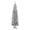 7.5 ft. Acacia Pencil Slim Flocked Tree - National Tree Company