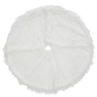 52" General Store Collection White High Pile Tree Skirt - National Tree Company