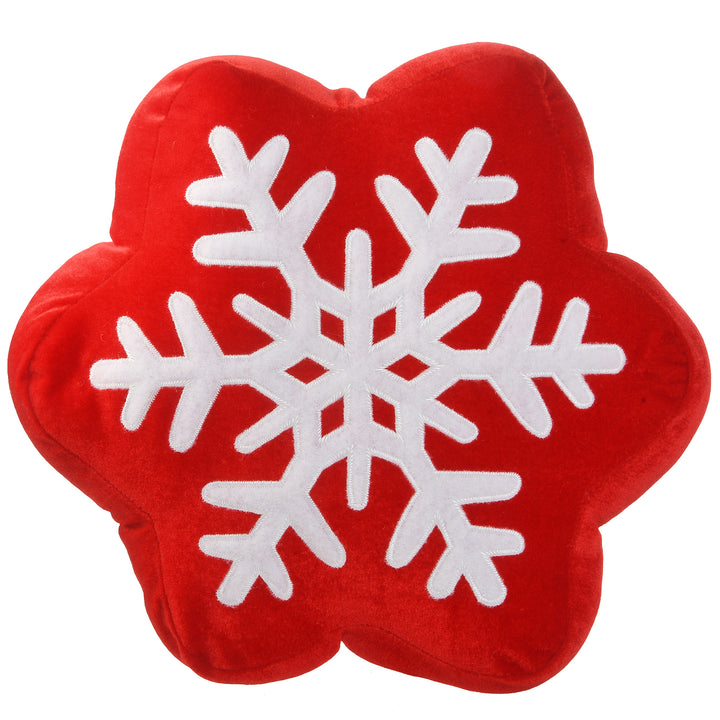14" General Store Collection Snowflake Pillow