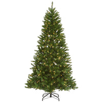 6.5 ft. Pre-Lit Peyton Spruce Tree with Clear Lights - National Tree Company