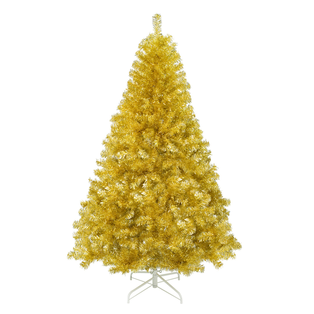 First Traditions Color Pop Christmas Tree, Gold, 6ft