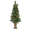 4.5 ft. Pre-Lit Cashmere Tree with Clear Lights, Plug-In - National Tree Company