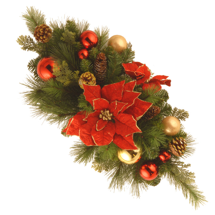 30in Decorative Collection Home for the Holidays Centerpiece