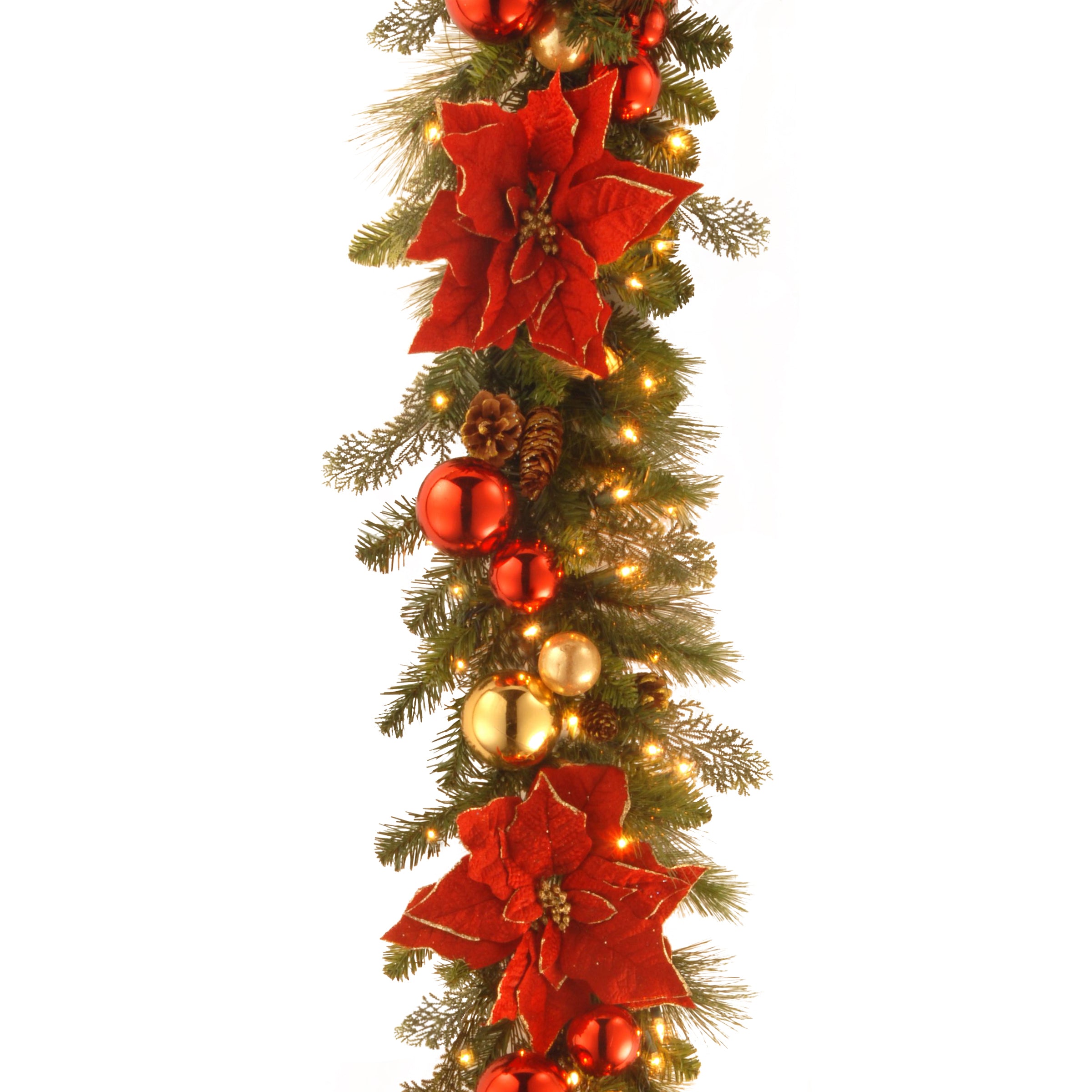 National Tree Company Pre-Lit Artificial Christmas hotsell Garland HKWH-B00N5AK3WW